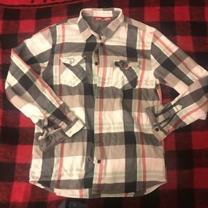 Vans Off The Wall Button Up Shirt XL